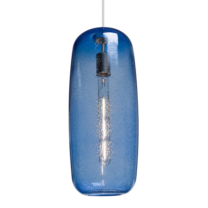 Besa 1JT-PINOT18BL-SN One Light Pendant, Black