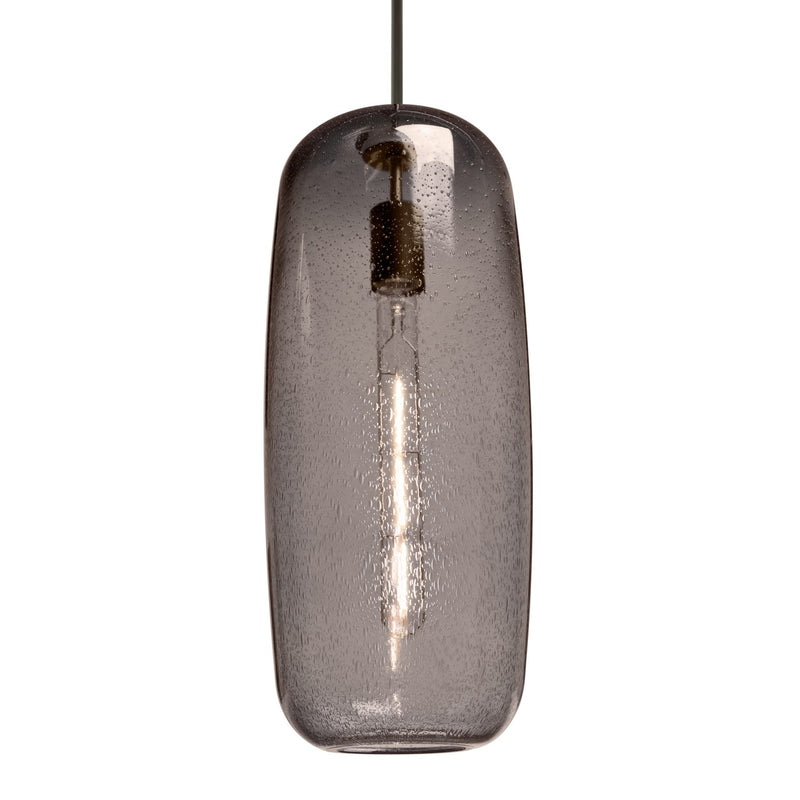 Besa 1JT-PINOT18SM-BR One Light Pendant, Bronze