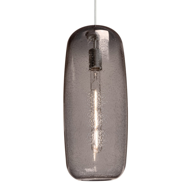 Besa 1JT-PINOT18SM-SN One Light Pendant, Black