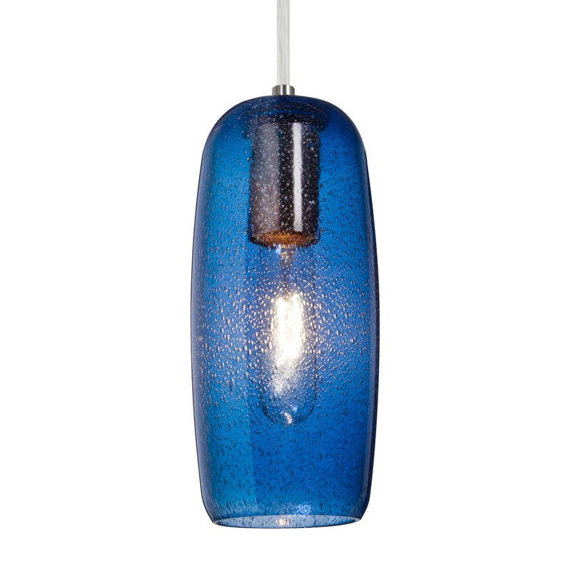 Besa 1JT-PINOT9BL-SN One Light Pendant, Black