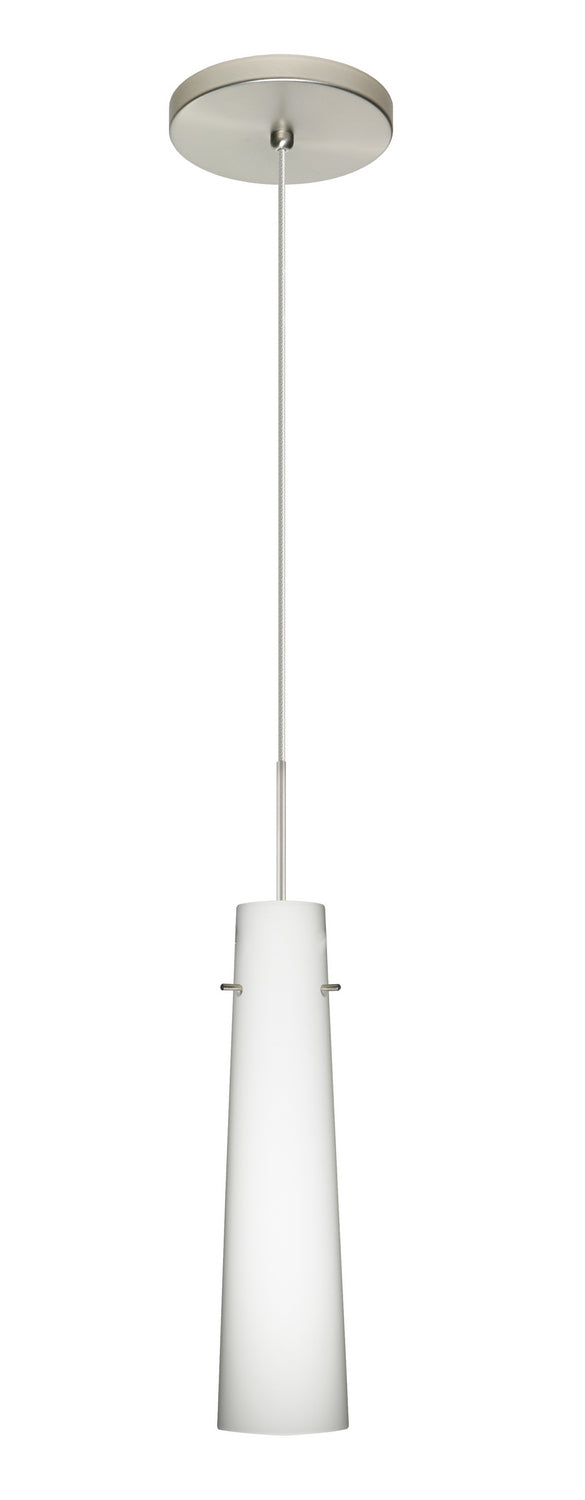 Besa 1XT-567407-SN One Light Pendant, Nickel