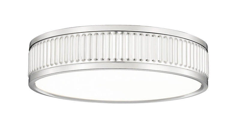 Z-Lite 1013F12-BN-LED LED Flush Mount, Brushed Nickel