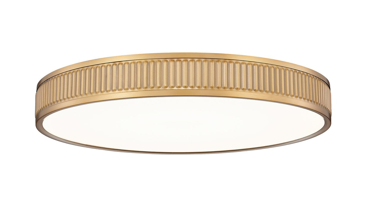 Z-Lite 1013F20-MGLD-LED LED Flush Mount, Modern Gold