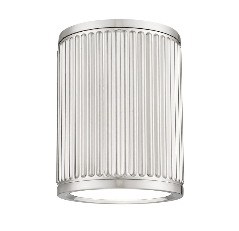 Z-Lite 1013F6-BN-LED LED Flush Mount, Brushed Nickel