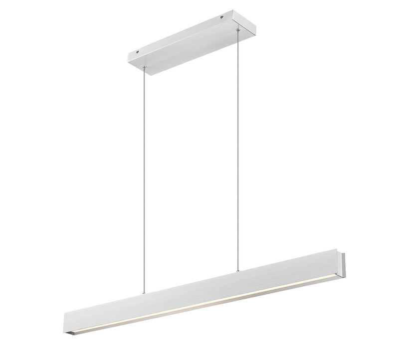 Z-Lite 1016-45L-BN-LED LED Linear Chandelier, Brushed Nickel