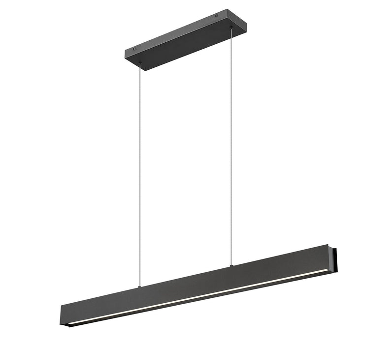 Z-Lite 1016-45L-MB-LED LED Linear Chandelier, Matte Black
