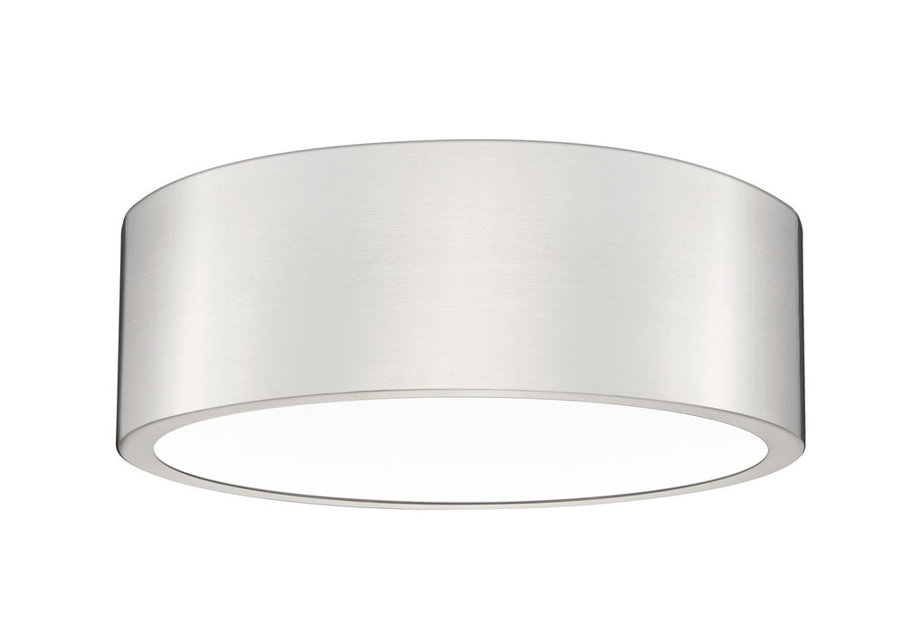 Z-Lite 1017F12-BN-LED LED Flush Mount, Brushed Nickel
