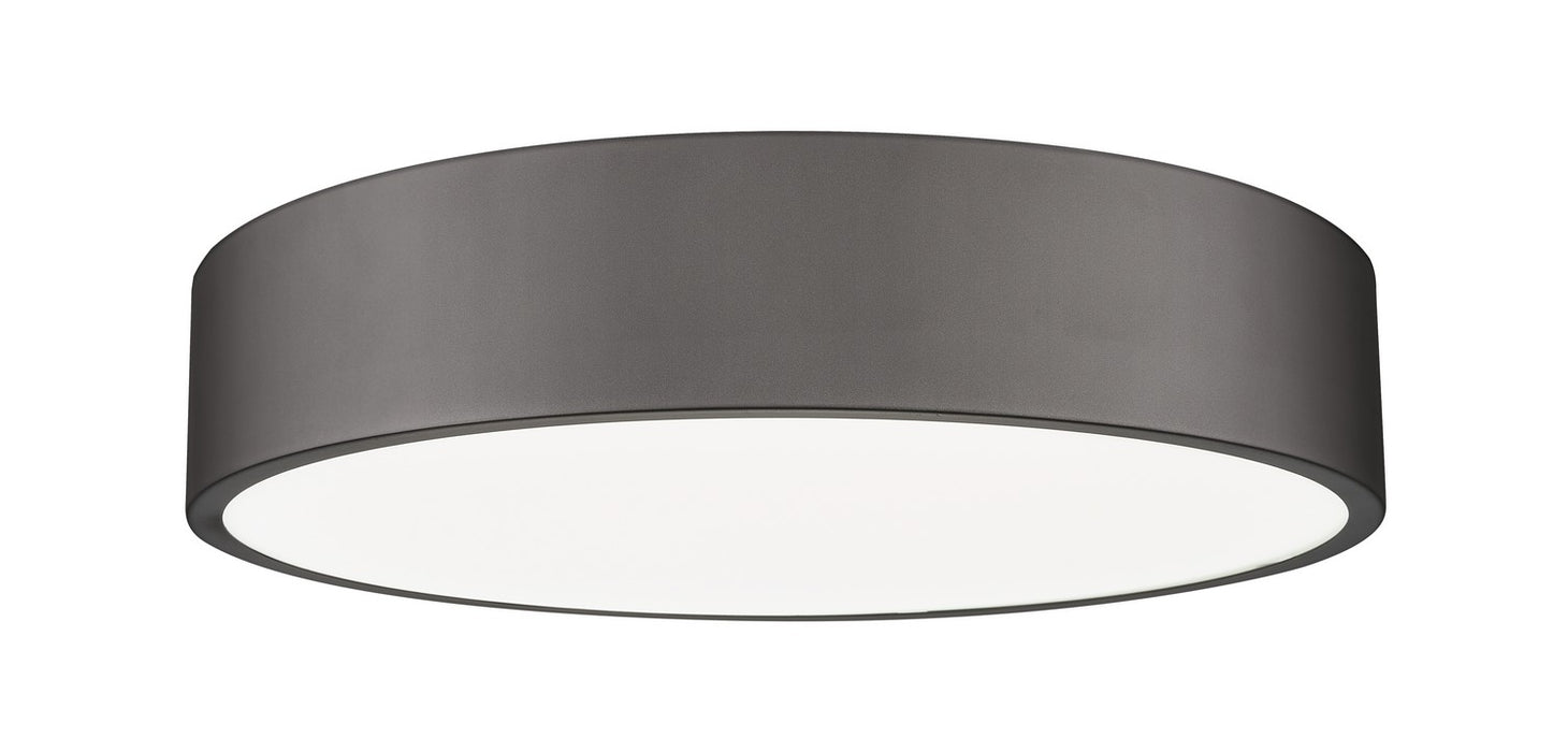 Z-Lite 1017F20-BRZ-LED LED Flush Mount, Bronze