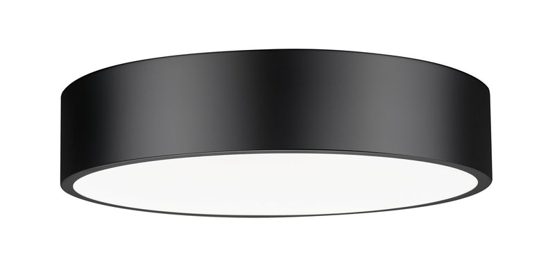 Z-Lite 1017F20-MB-LED LED Flush Mount, Matte Black