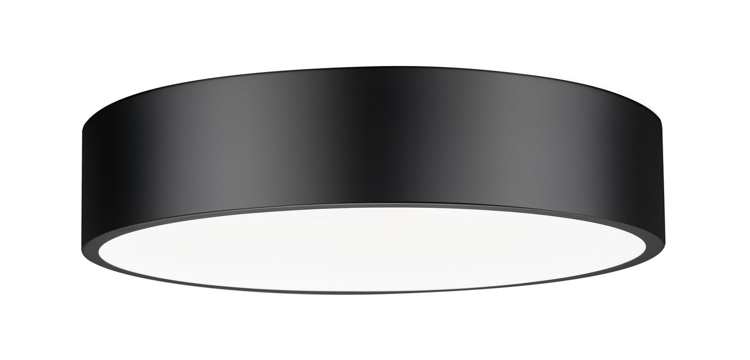 Z-Lite 1017F20-MB-LED LED Flush Mount, Matte Black