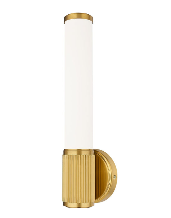 Z-Lite 1021-1S-MGLD-LED LED Wall Sconce, Modern Gold