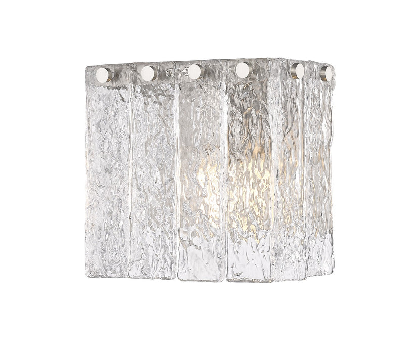 Z-Lite 1943-1S-BN One Light Wall Sconce, Brushed Nickel