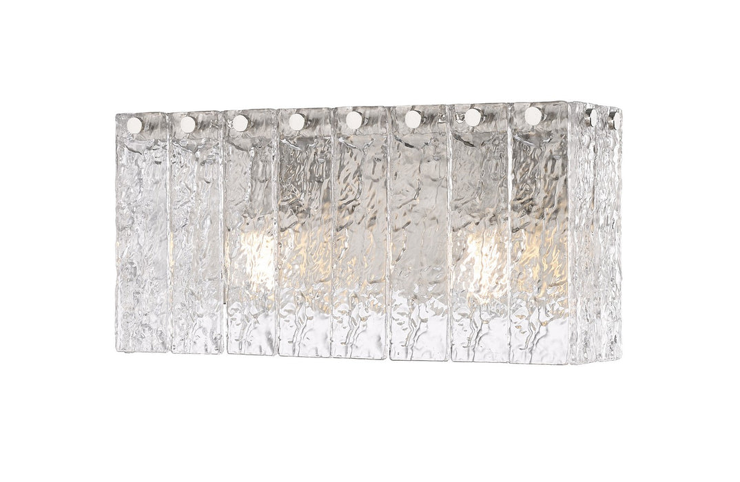 Z-Lite 1943-2V-BN Two Light Vanity, Brushed Nickel