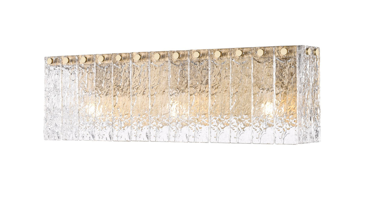 Z-Lite 1943-3V-MGLD Three Light Vanity, Modern Gold