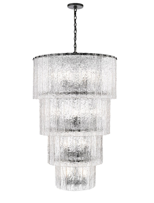 Z-Lite 1943-48MB 18 Light Chandelier, Matte Black