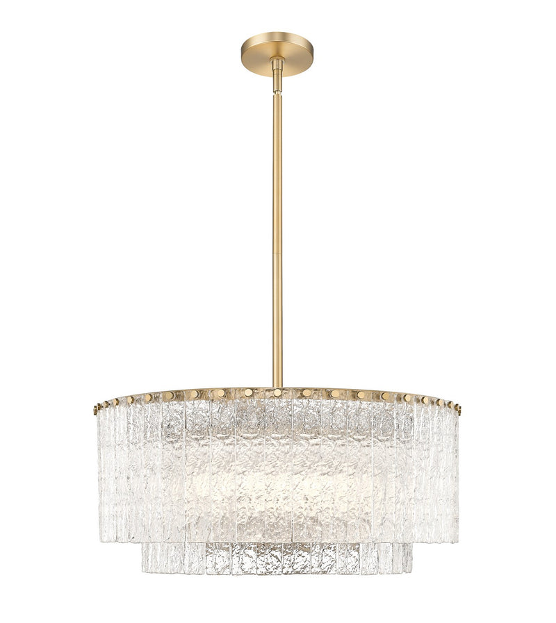 Z-Lite 1943P26-2-MGLD Ten Light Pendant, Modern Gold