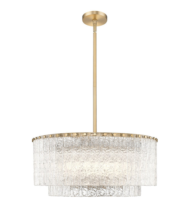 Z-Lite 1943P26-2-MGLD Ten Light Pendant, Modern Gold