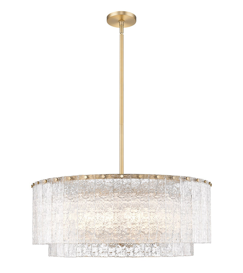 Z-Lite 1943P32-2-MGLD 12 Light Pendant, Modern Gold
