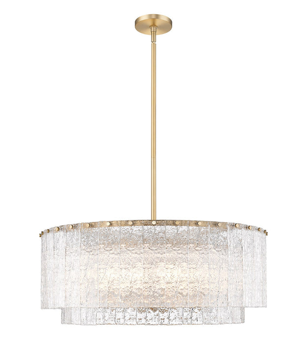 Z-Lite 1943P32-2-MGLD 12 Light Pendant, Modern Gold