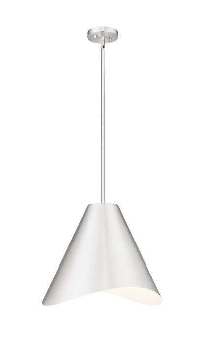 Z-Lite 1952P18-BN One Light Pendant, Brushed Nickel