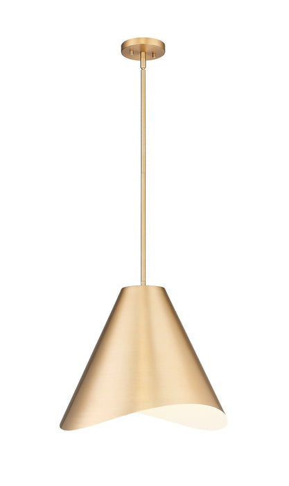 Z-Lite 1952P18-MGLD One Light Pendant, Modern Gold