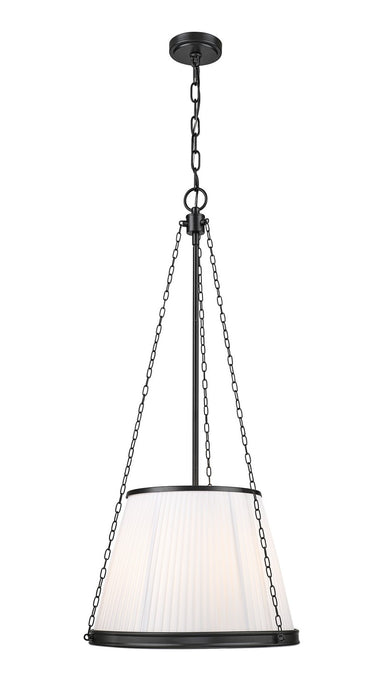 Z-Lite 1954P18-MB Five Light Pendant, Matte Black