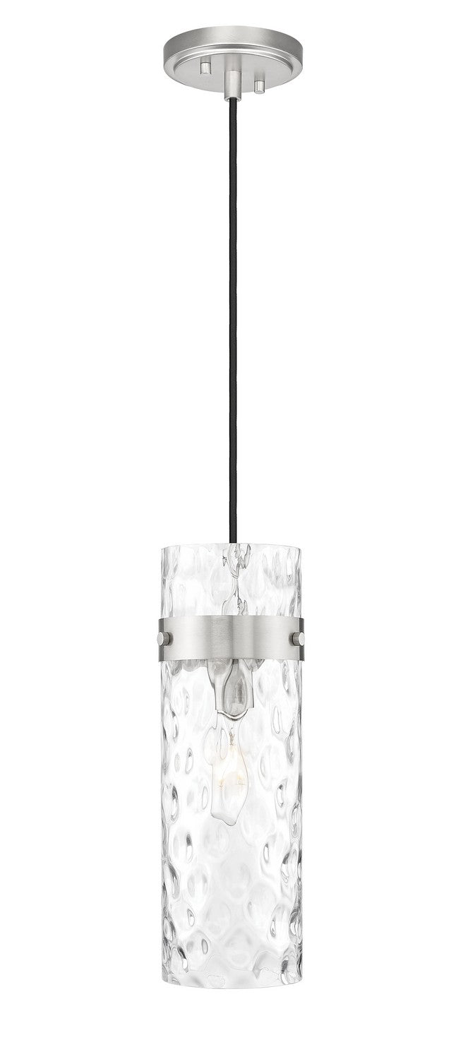 Z-Lite 7002P5-BN One Light Pendant, Brushed Nickel