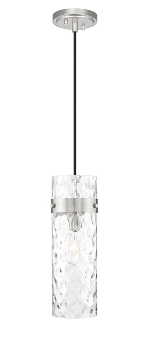 Z-Lite 7002P5-BN One Light Pendant, Brushed Nickel