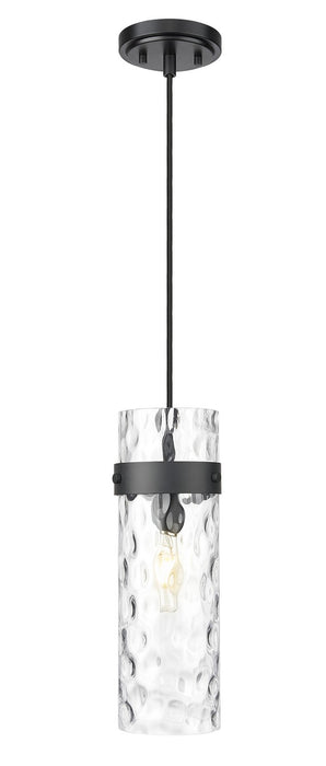 Z-Lite 7002P5-MB One Light Pendant, Matte Black