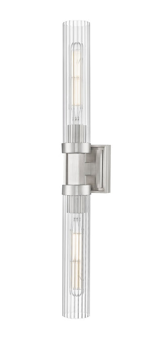 Z-Lite 740-2W-BN Two Light Wall Sconce, Brushed Nickel