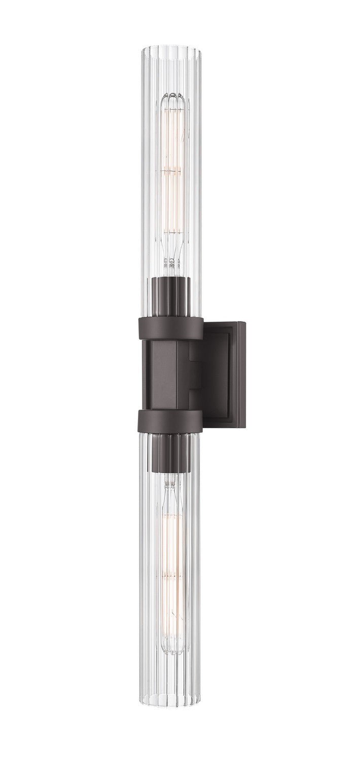 Z-Lite 740-2W-BRZ Two Light Wall Sconce, Bronze