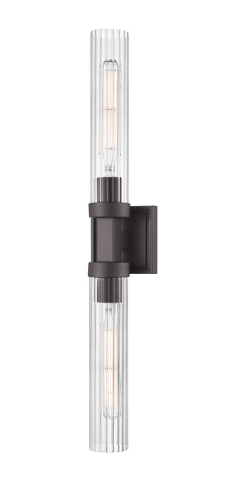 Z-Lite 740-2W-BRZ Two Light Wall Sconce, Bronze
