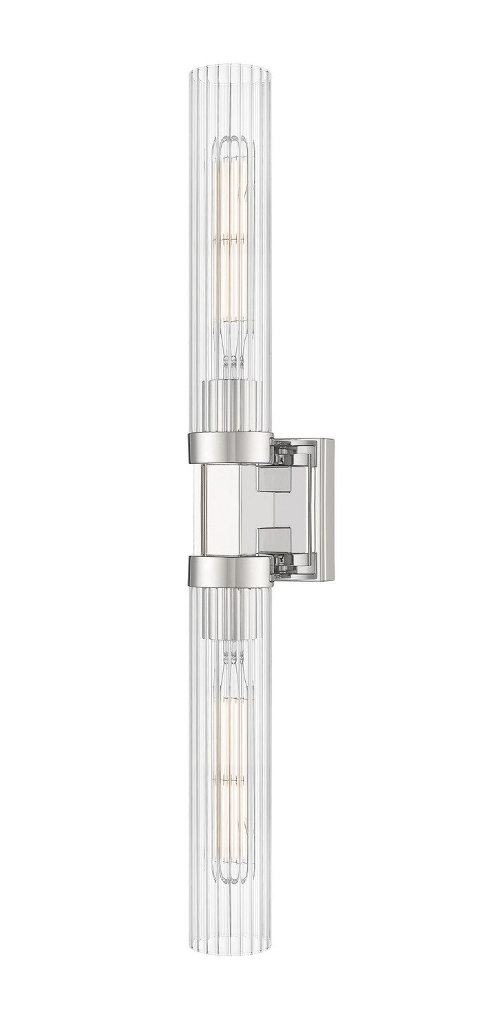 Z-Lite 740-2W-PN Two Light Wall Sconce, Polished Nickel