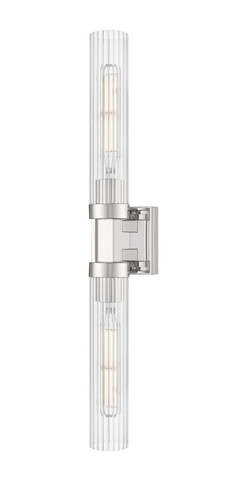 Z-Lite 740-2W-PN Two Light Wall Sconce, Polished Nickel