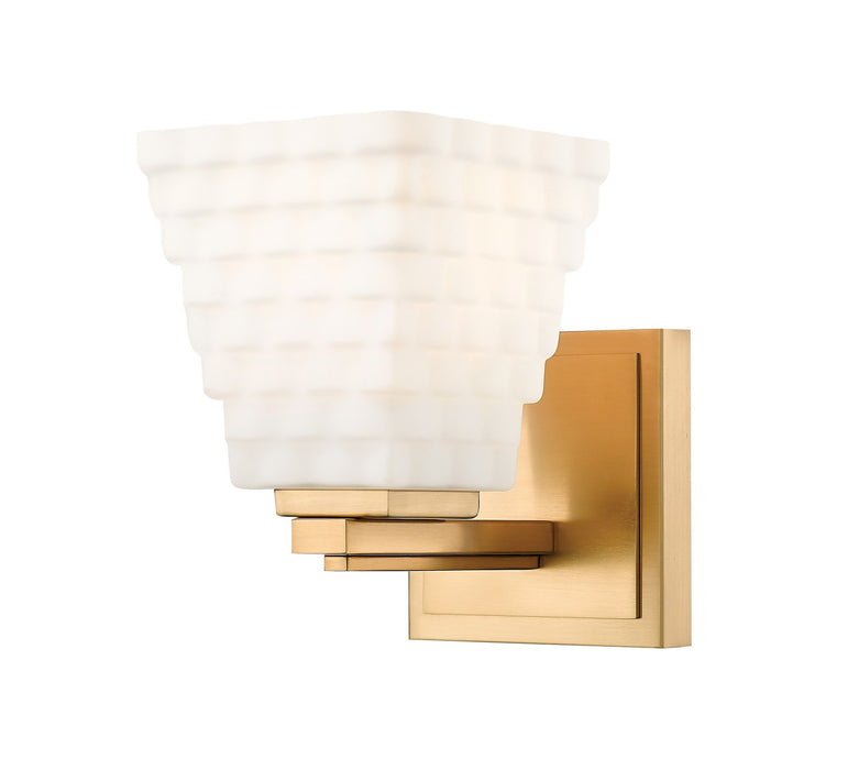Z-Lite 7514-1S-MGLD One Light Wall Sconce, Modern Gold