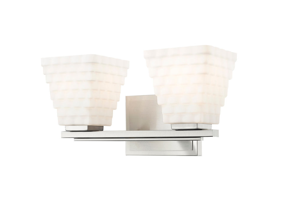 Z-Lite 7514-2V-BN Two Light Vanity, Brushed Nickel
