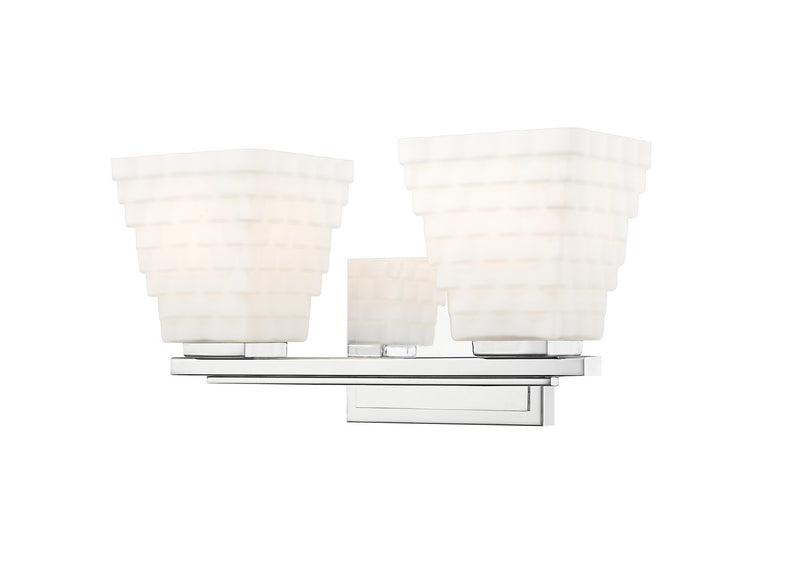 Z-Lite 7514-2V-CH Two Light Vanity, Chrome