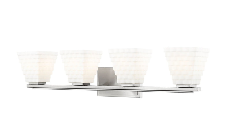 Z-Lite 7514-4V-BN Four Light Vanity, Brushed Nickel
