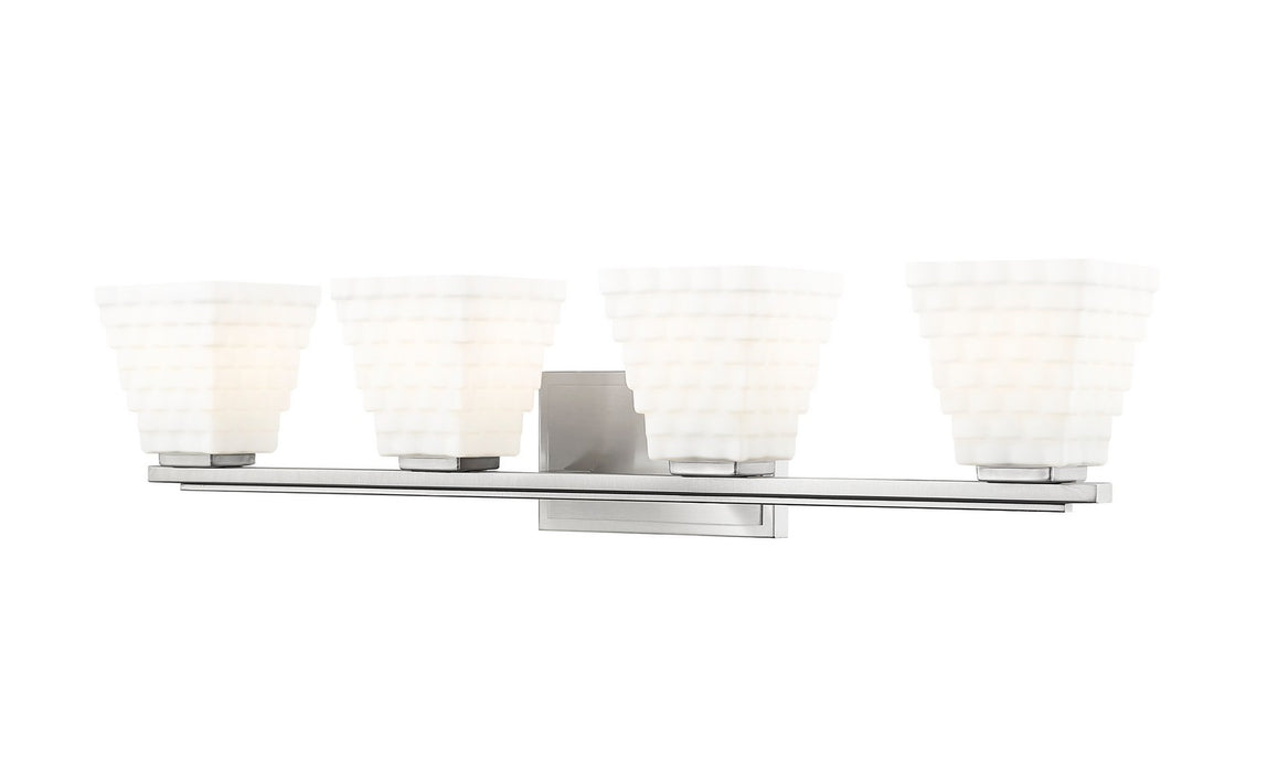 Z-Lite 7514-4V-BN Four Light Vanity, Brushed Nickel