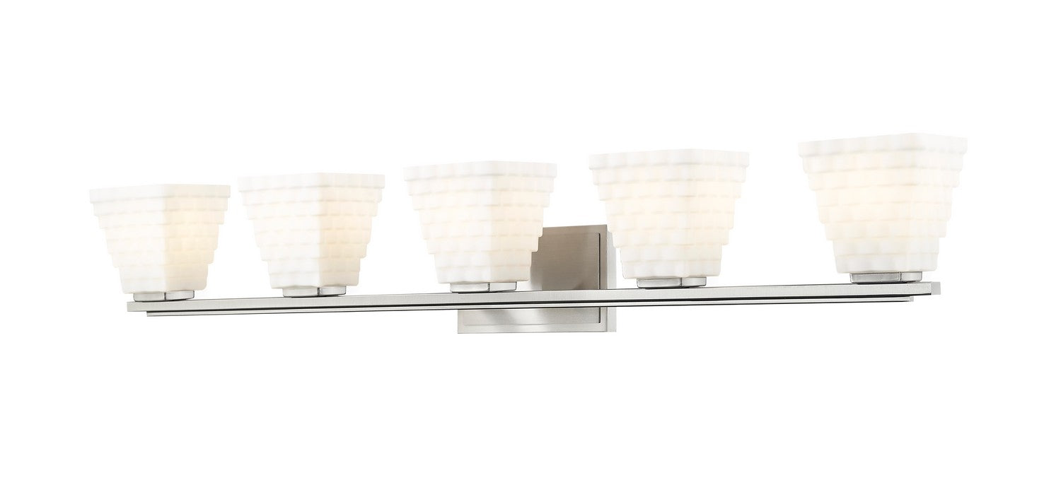 Z-Lite 7514-5V-BN Five Light Vanity, Brushed Nickel