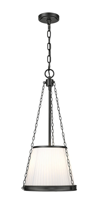 Z-Lite 1954P12-MB Four Light Pendant, Matte Black
