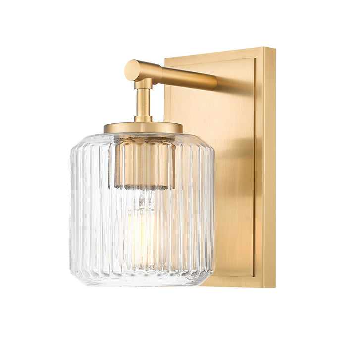 Z-Lite 7515-1S-MGLD One Light Wall Sconce, Modern Gold