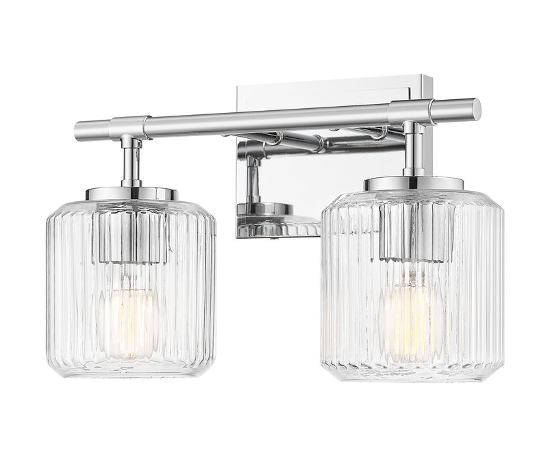 Z-Lite 7515-2V-CH Two Light Vanity, Chrome
