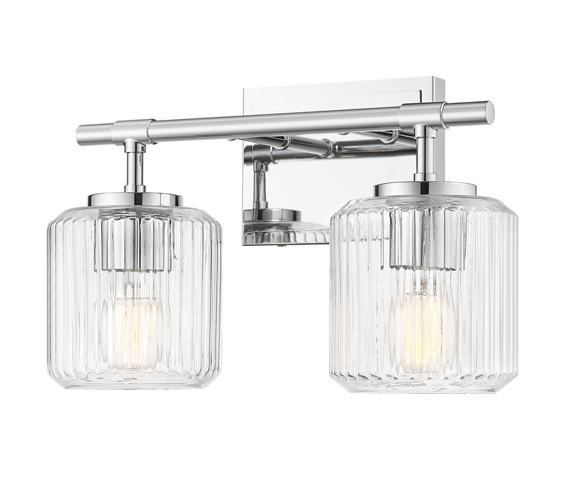 Z-Lite 7515-2V-CH Two Light Vanity, Chrome