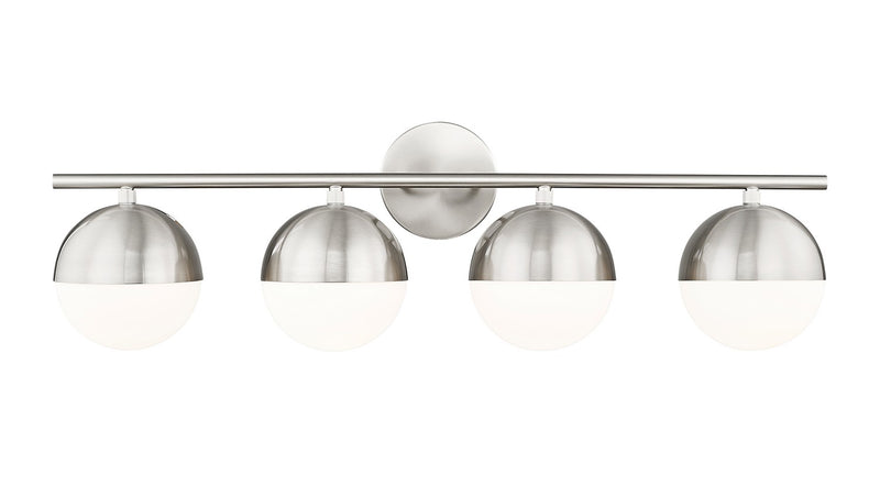 Z-Lite 7517-4V-BN Four Light Vanity, Brushed Nickel