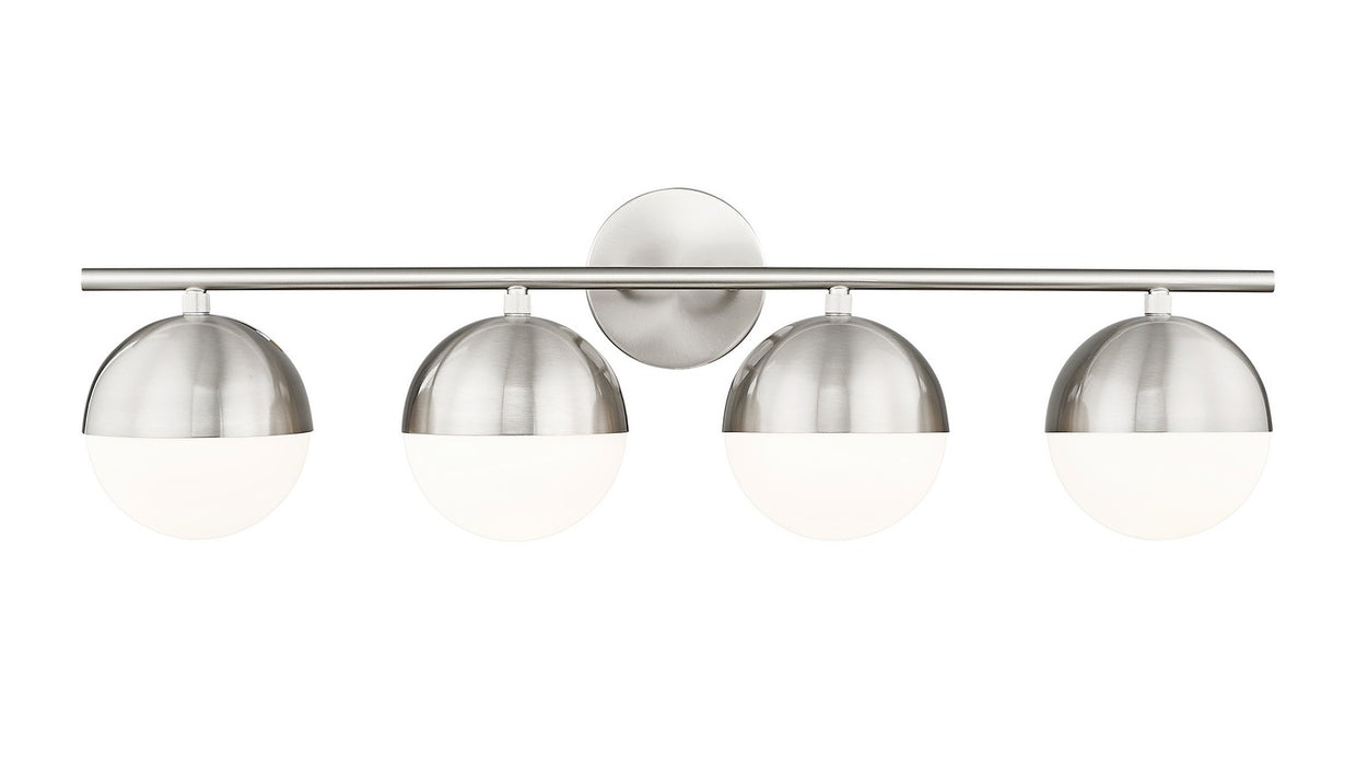 Z-Lite 7517-4V-BN Four Light Vanity, Brushed Nickel
