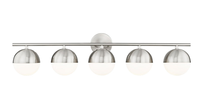 Z-Lite 7517-5V-BN Five Light Vanity, Brushed Nickel
