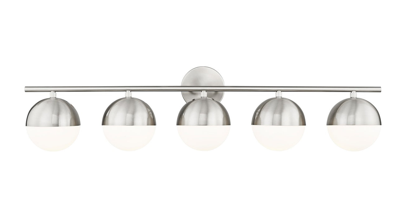 Z-Lite 7517-5V-BN Five Light Vanity, Brushed Nickel