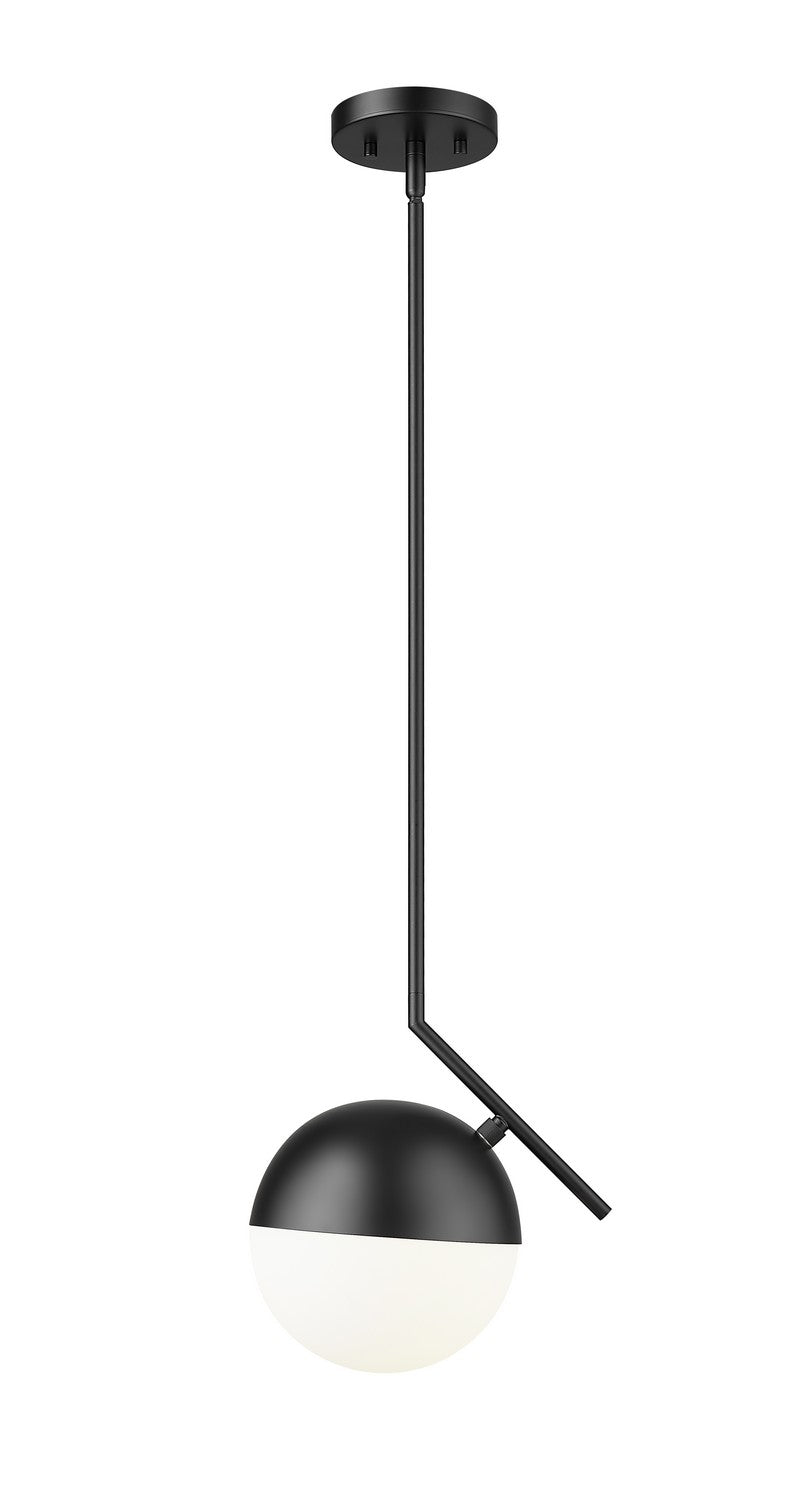 Z-Lite 7517P11-MB One Light Pendant, Matte Black