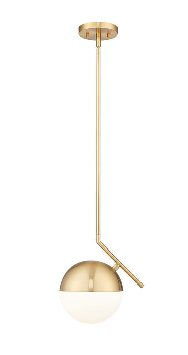 Z-Lite 7517P11-MGLD One Light Pendant, Modern Gold